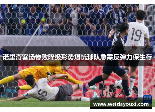 诺里奇客场惨败降级形势堪忧球队急需反弹力保生存